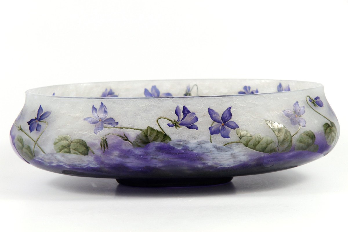 Daum Nancy Bowl (violets)-photo-3