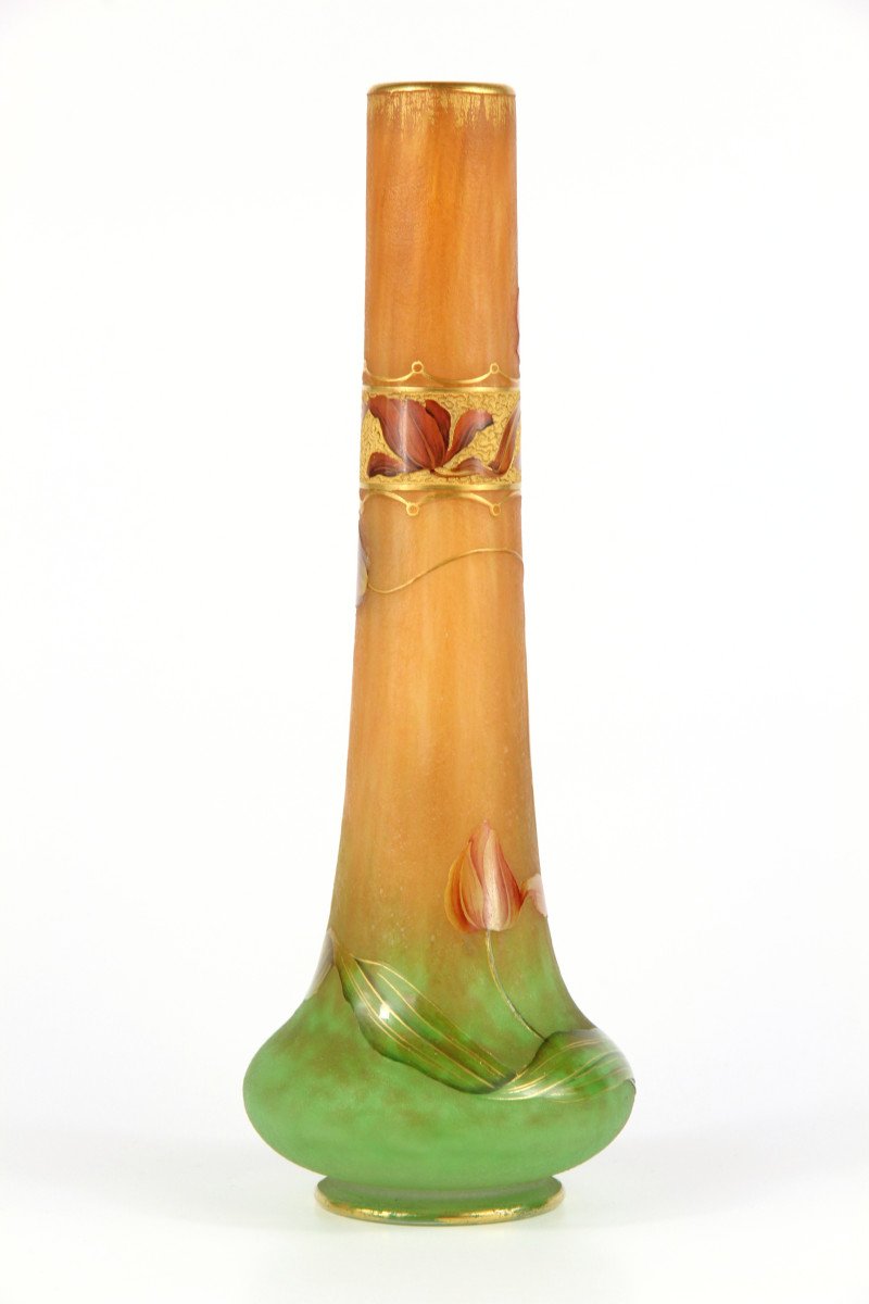 Daum Nancy Vase (tulips)-photo-2