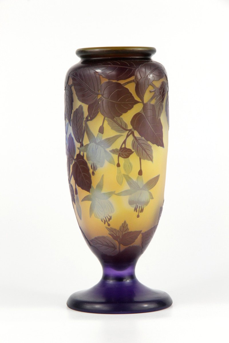 Gallé Vase (fuchsias)-photo-1