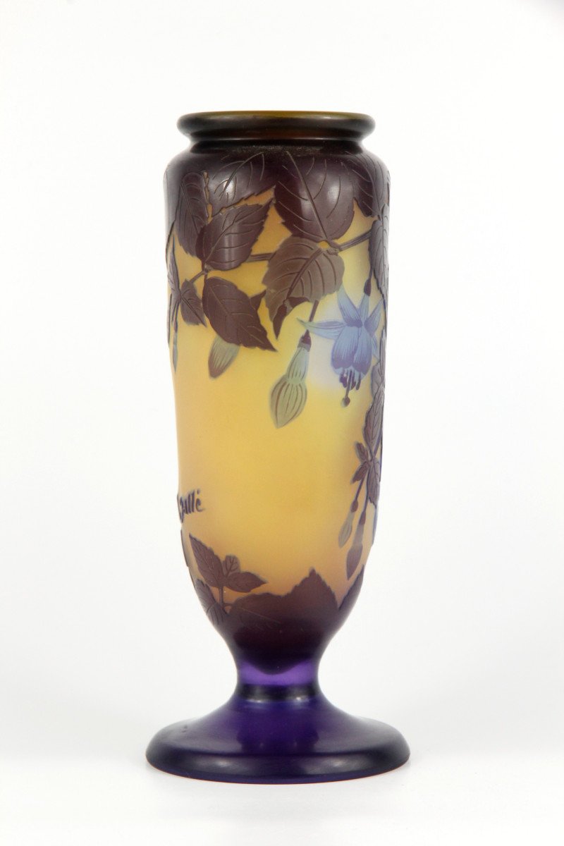 Gallé Vase (fuchsias)-photo-4