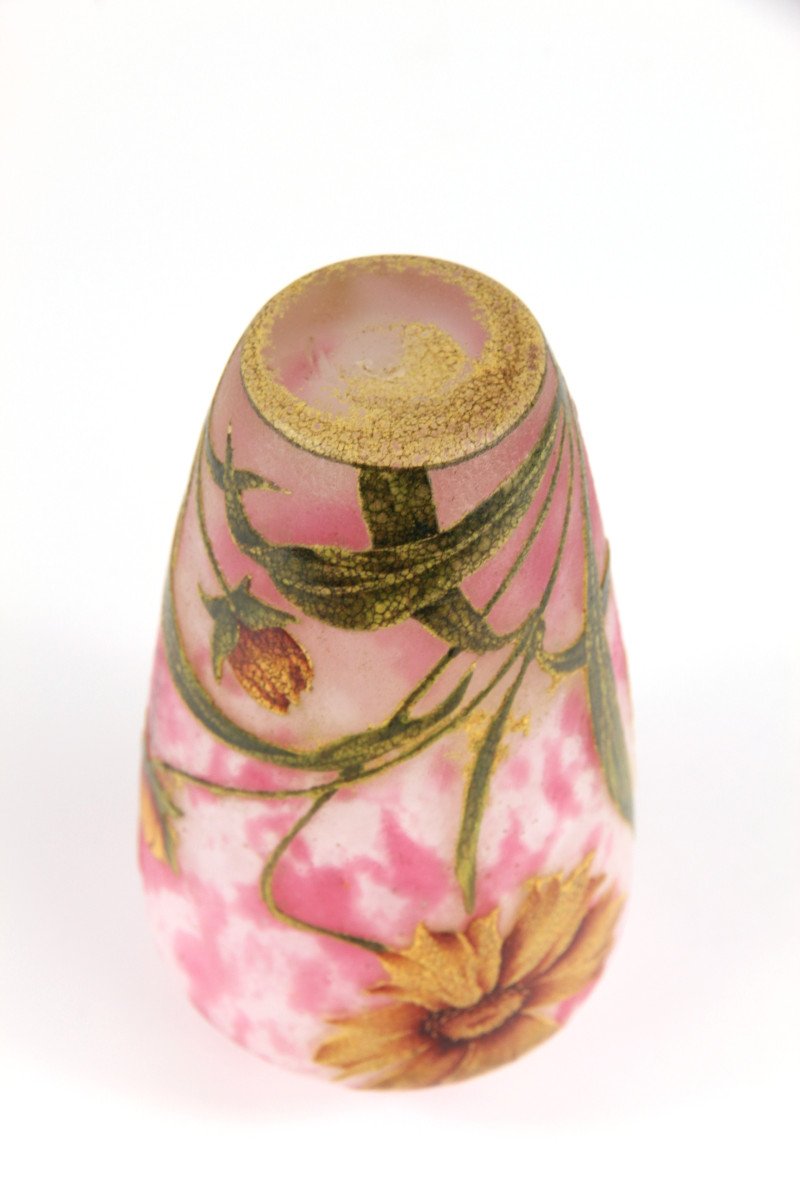 Vase Daum Nancy (arnica)-photo-7