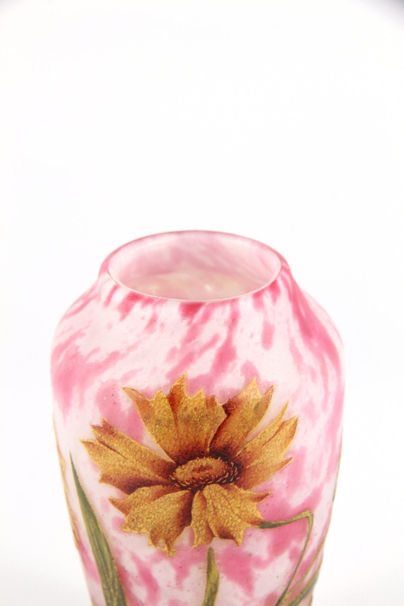 Vase Daum Nancy (arnica)-photo-8