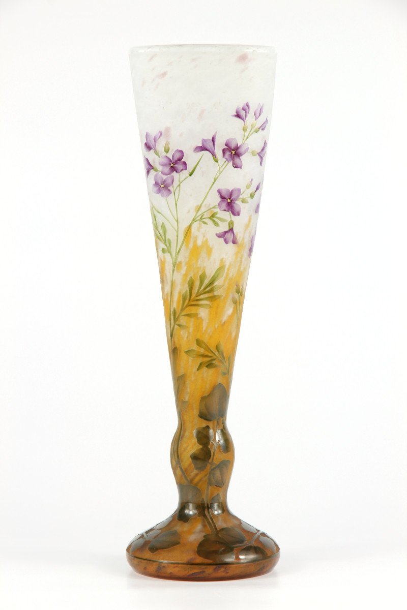 Daum Nancy Vase (cardamine)