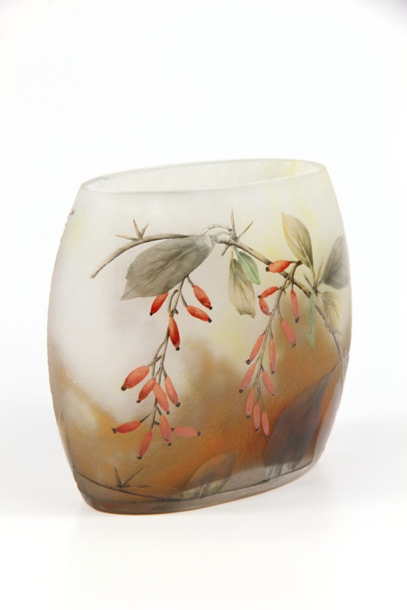 Daum Nancy Vase (barberry)-photo-3