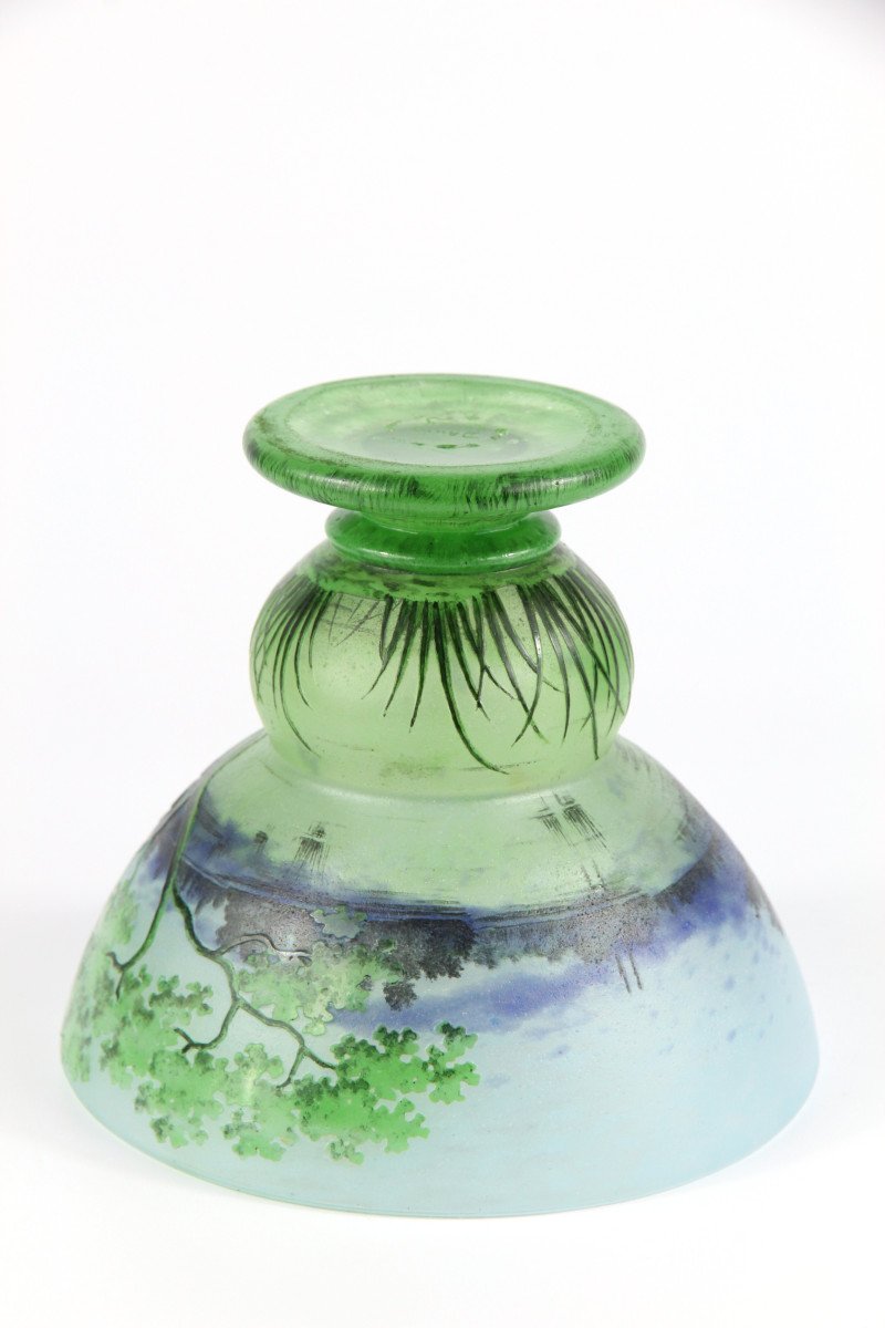 Daum Nancy Vase (river Landscape)-photo-8