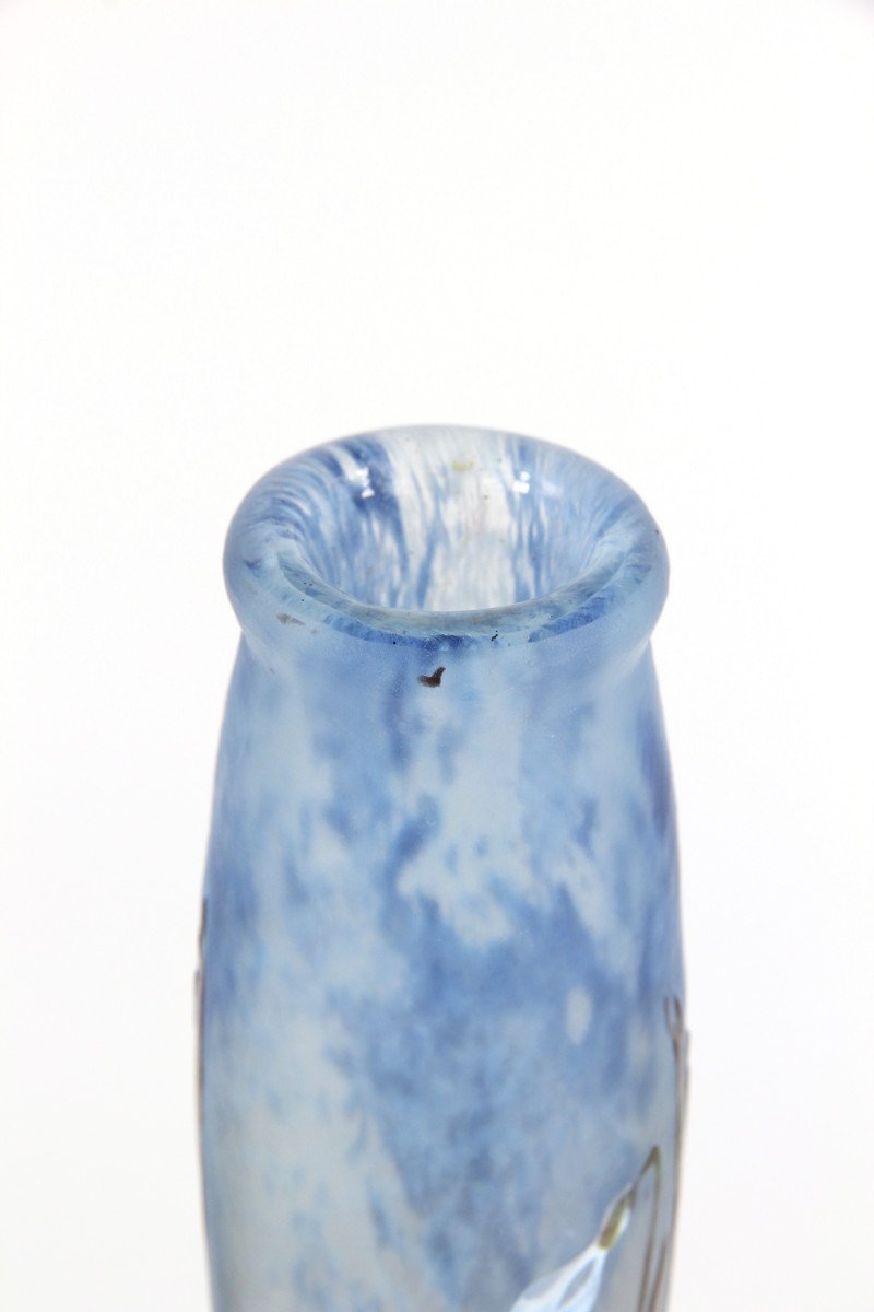 Vase Daum Nancy (perce-neige)-photo-2