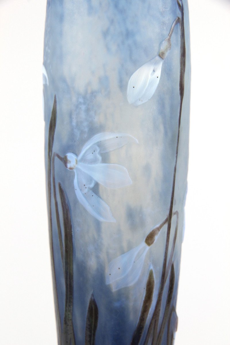 Vase Daum Nancy (perce-neige)-photo-6