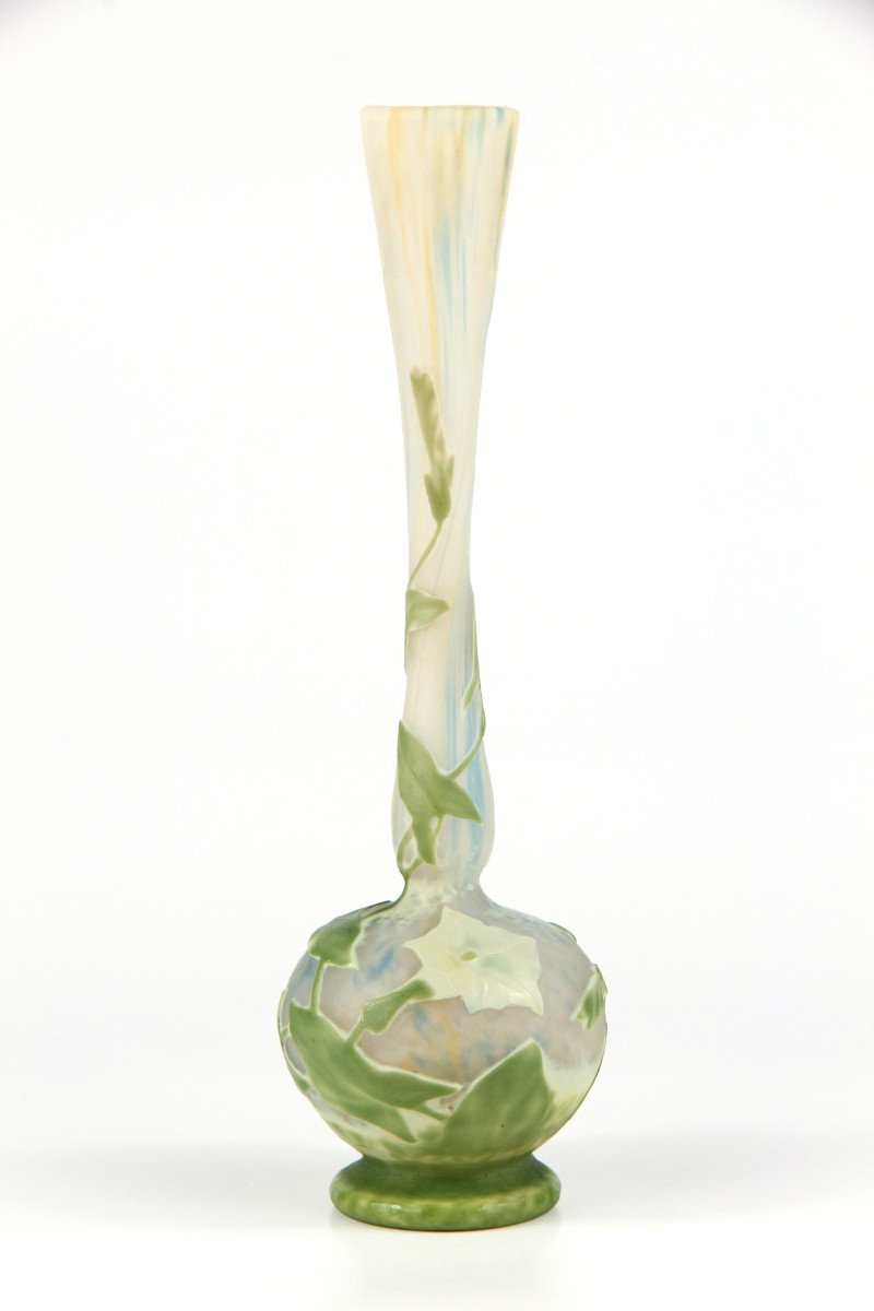 Daum Nancy Vase (hedge Bindweed)