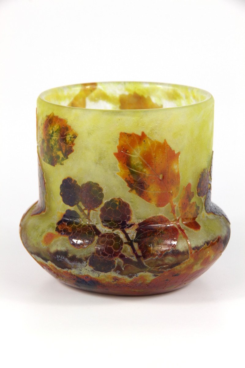 Daum Nancy Vase (blackberries)-photo-3