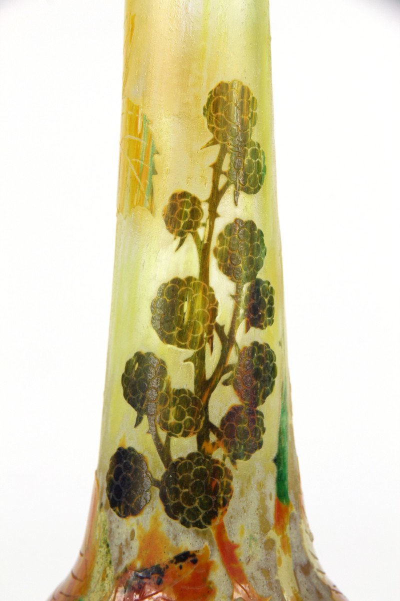 Daum Nancy Vase (blackberries)-photo-4