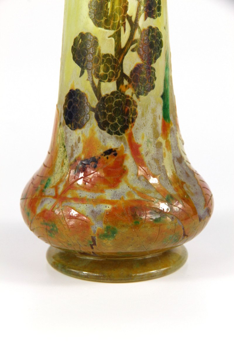 Daum Nancy Vase (blackberries)-photo-5