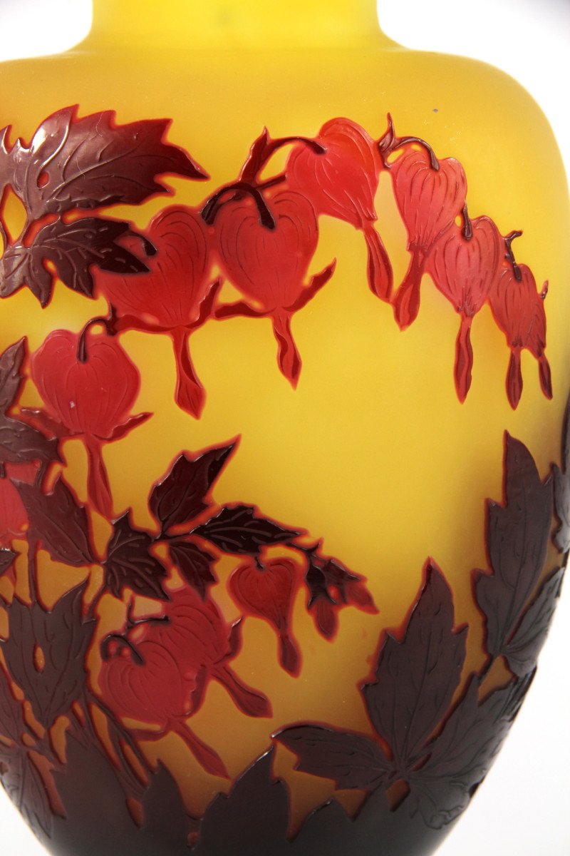 Gallé Vase (bleeding Heart)-photo-7