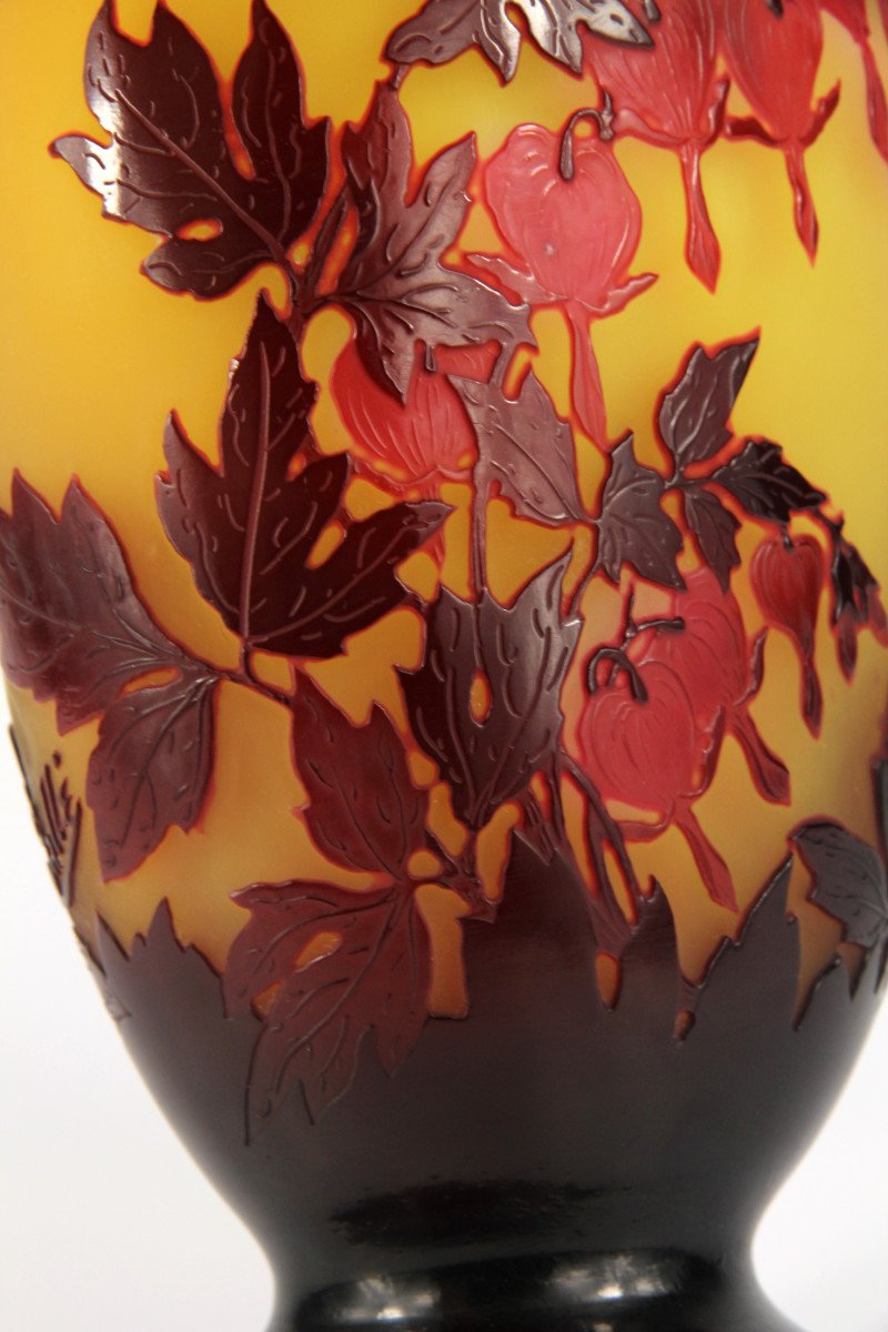 Gallé Vase (bleeding Heart)-photo-8