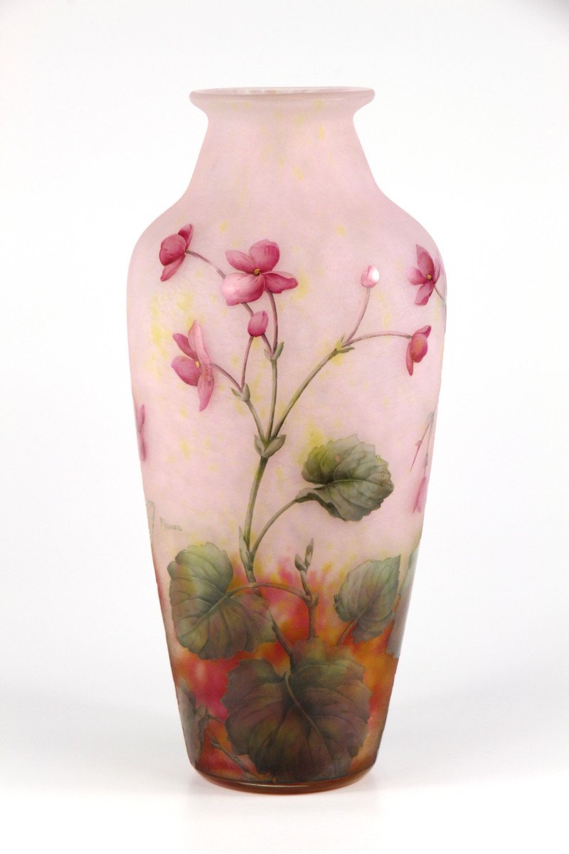 Vase Daum Nancy -photo-2