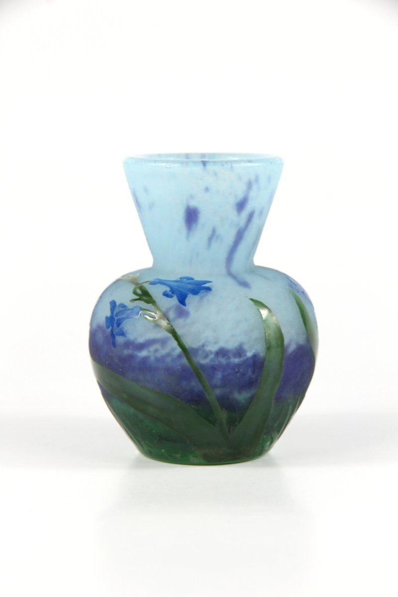 Vase Daum Nancy (jacinthes)-photo-1