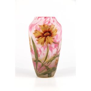 Vase Daum Nancy (arnica)