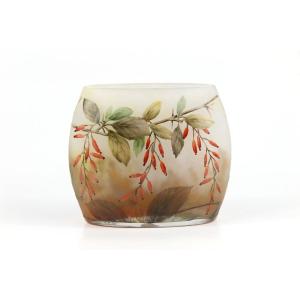 Daum Nancy Vase (barberry)