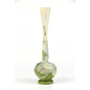 Vase Daum Nancy (liseron des haies)