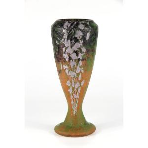 Daum Nancy Vase (wisteria)