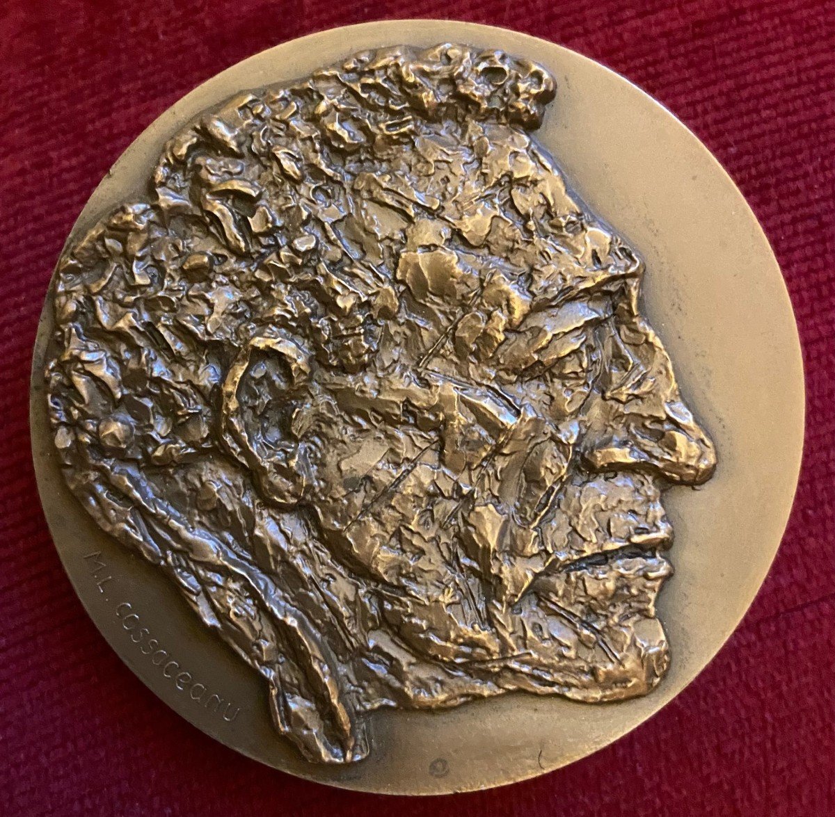 Médaille d'Alberto Giacometti (1901-1966) 