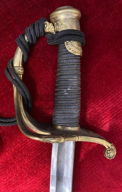 Sabre d'Officier d'Infanterie signée COULAUX ainé à Klingenthal - Circa 1850/60