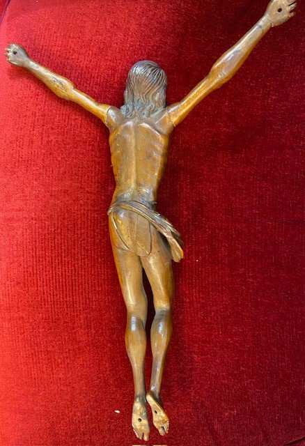 Flemish School - Christ In Boxwood - 17th Century-photo-1