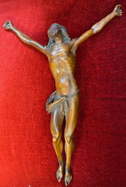 Flemish School - Christ In Boxwood - 17th Century