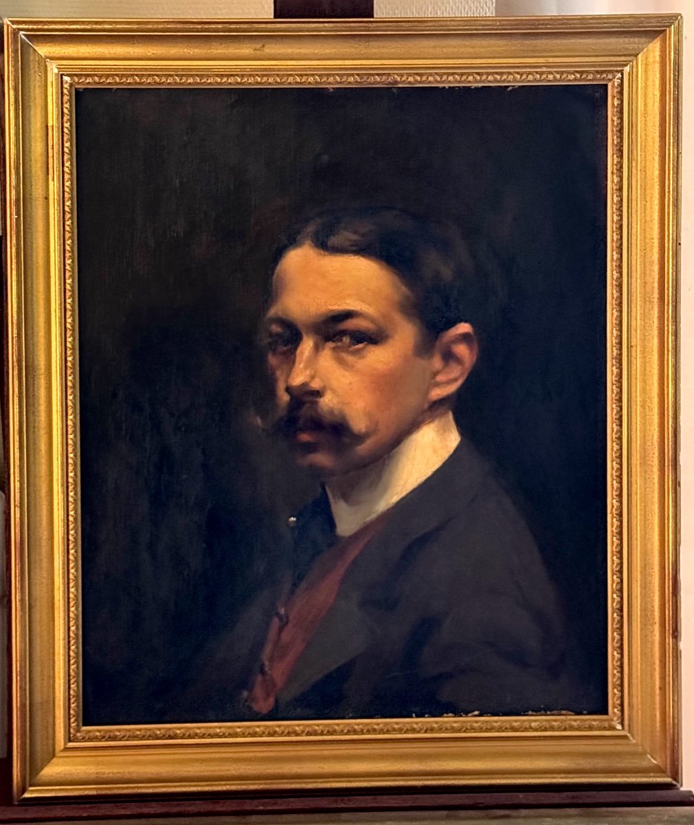 Self-portrait (c1900) Oil On Canvas 