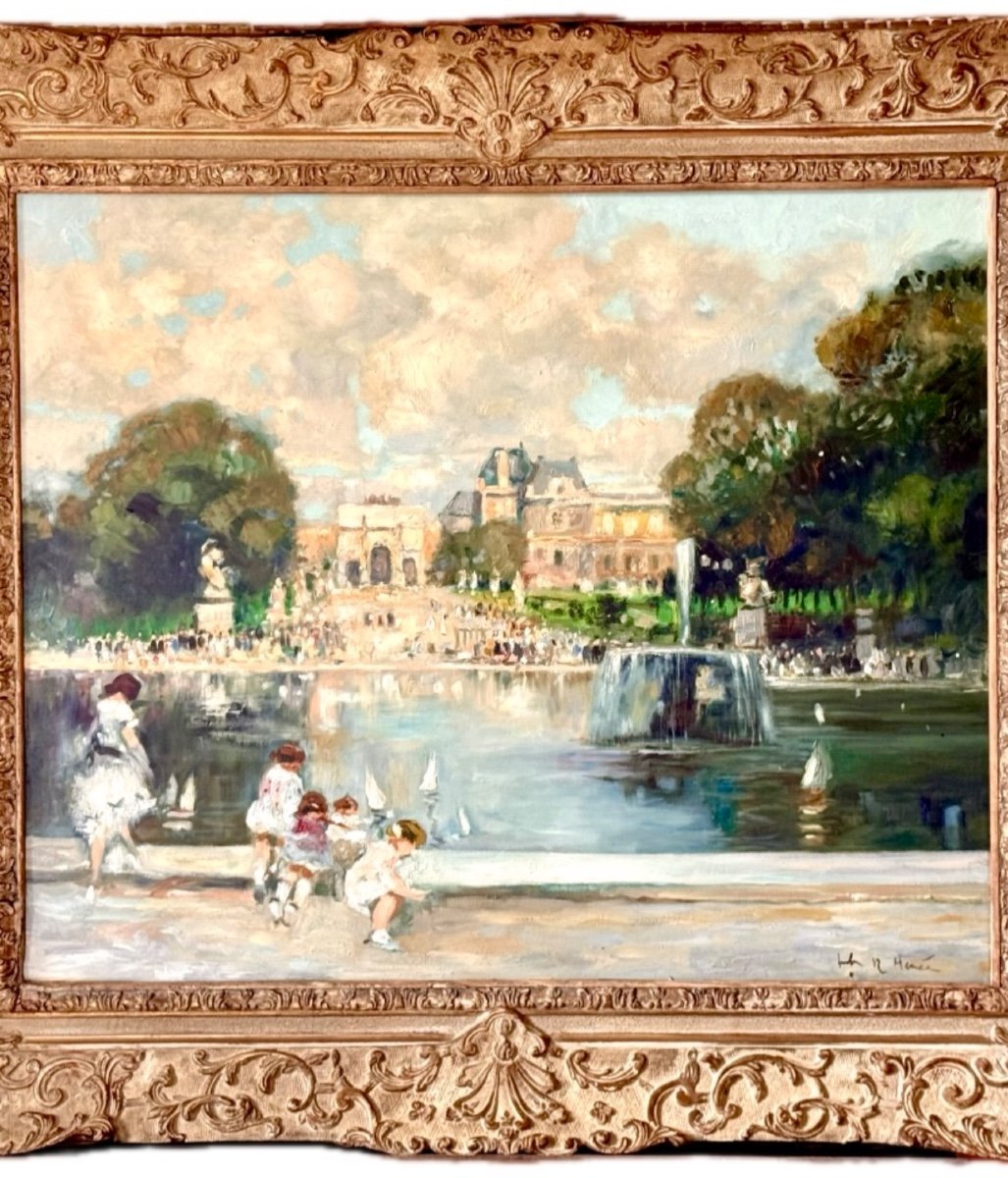 Jules René Hervé (1887-1981) - Oil On Canvas Signed -photo-4