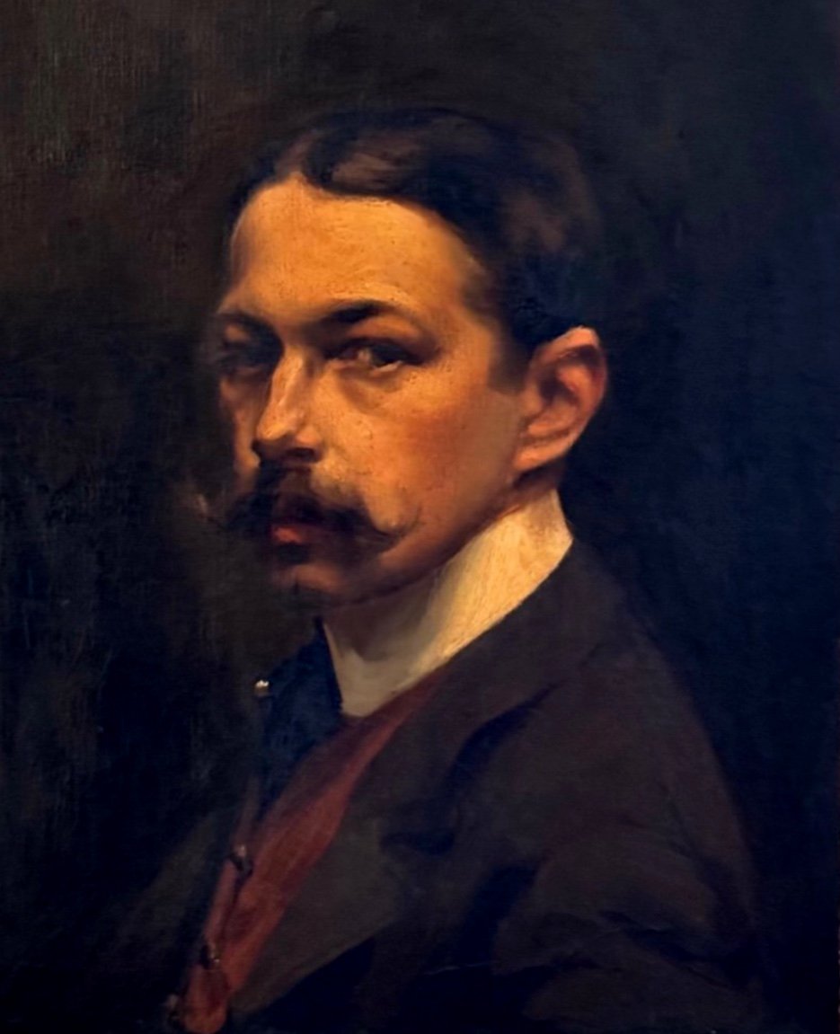 Self-portrait (c1900) Oil On Canvas -photo-2