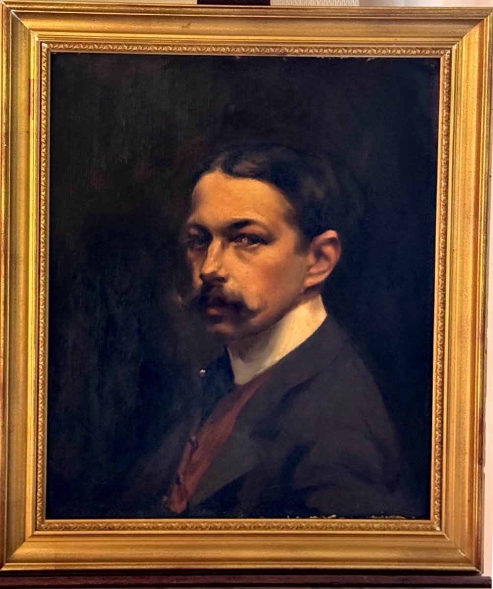 Self-portrait (c1900) Oil On Canvas 