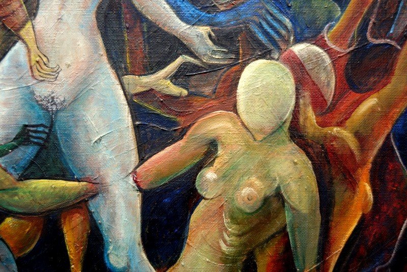 "nude Women" By Raymond Duville Around 1970-photo-2