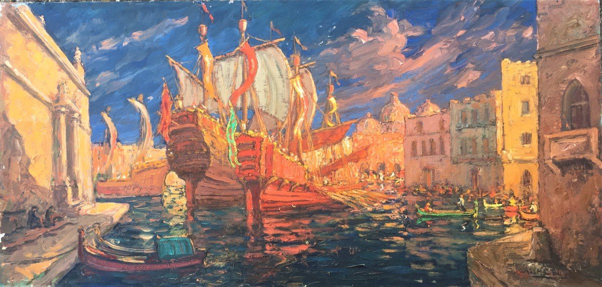 "venice" By Marcel Azema-billa