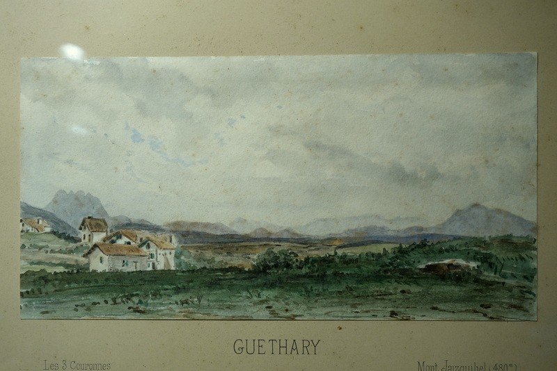 "GUETHARY " Les 3 Couronnes, Mt Jaizquibel, PAYS BASQUE  1880-photo-2