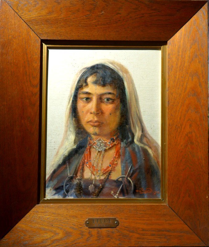 "La TUNISIENNE" par Joseph BUFFARD......TUNISIE 1912