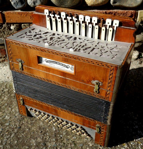 "chromatic Accordion" By François Dedenis Around 1900-photo-3