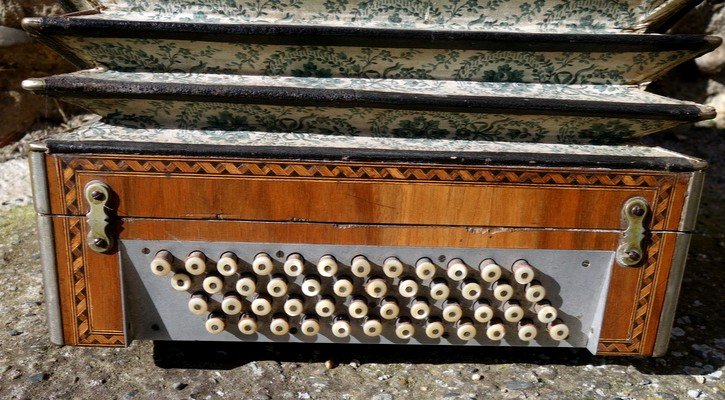 "chromatic Accordion" By François Dedenis Around 1900-photo-2