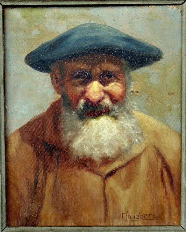 "the Breton Fisherman" By Charles Liebert Circa 1930-photo-2