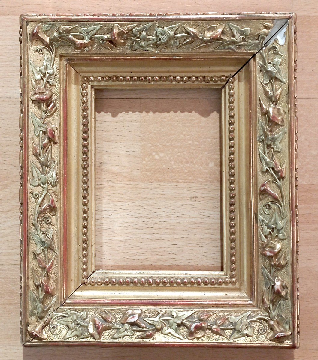 Small Art Nouveau “golden Frame” Circa 1900