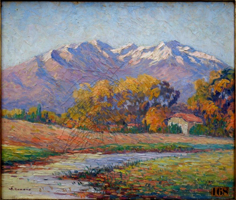 "le Canigou" By Adrien Hamon ..pyrénées Orientales Around 1930-photo-2