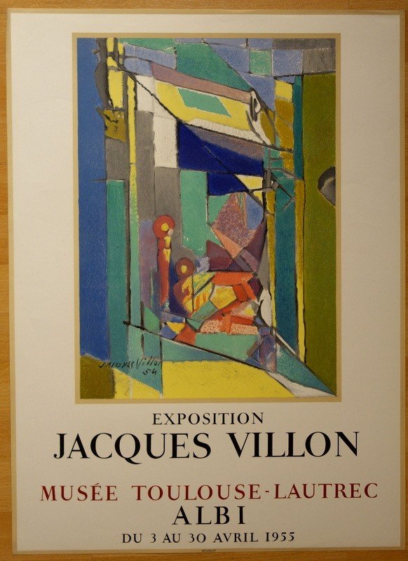 Stamp Jacques Villon 1955