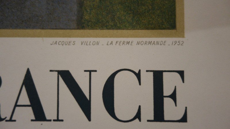 AFFICHE Musée ROUEN "Jacques VILLON"...1958...MOURLOT-photo-2