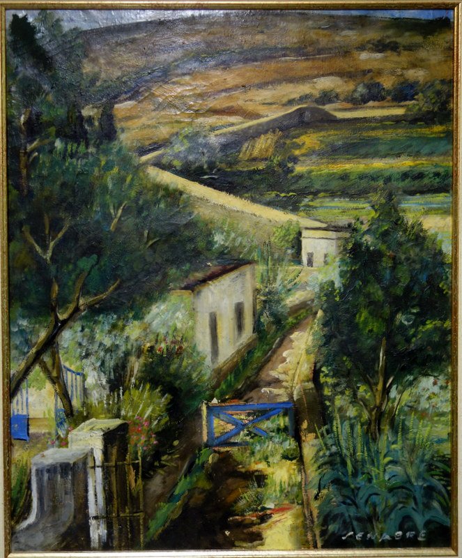 "Paysage Catalan" par Jou SENABRE vers 1935-photo-2