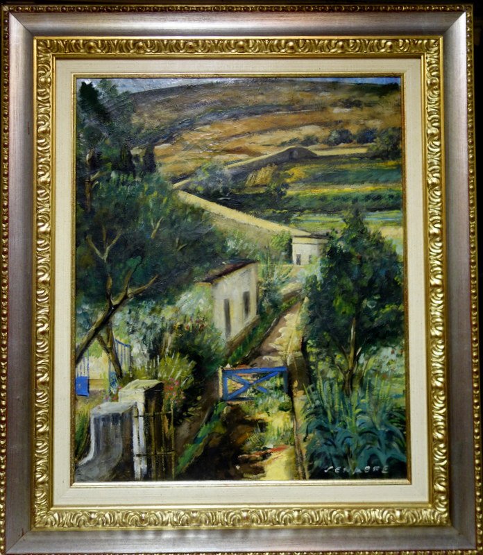 "Paysage Catalan" par Jou SENABRE vers 1935