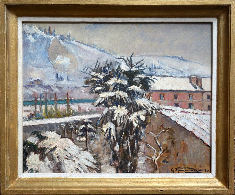 "Bord de Garonne" G.IZAURE-DEZES...  Hiver 1940