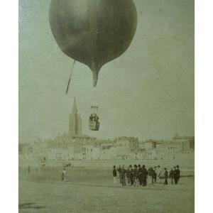Photo "ballon In Toulouse" ... Meadow Of Filtres Around 1880/1900