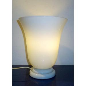 "LAMPE de TABLE" Verre de CCV VIANNE vers 1940/50