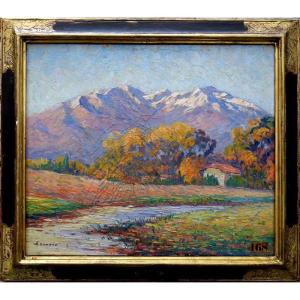 "le Canigou" By Adrien Hamon ..pyrénées Orientales Around 1930