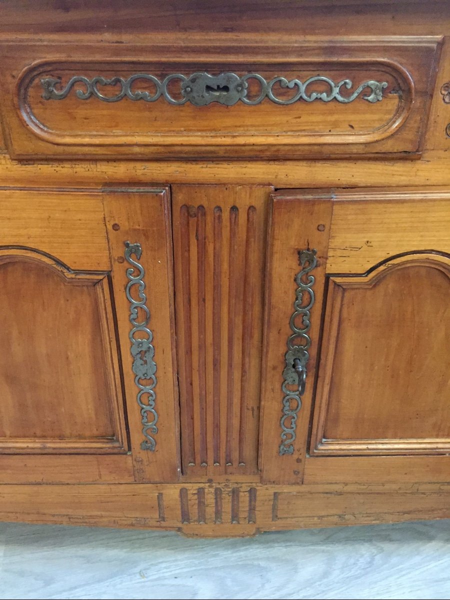 Provencal Dresser Buffet In Fruit Wood Early 19th Century -photo-4