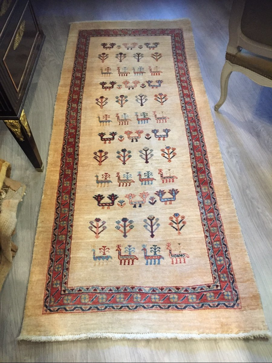 Tapis Persan Noué Main 